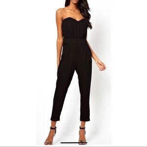 ASOS Pleat Bust Jumpsuit